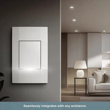 DEAKO Smart Light Wall Switch Gen 2 Single Pole 3-Way 4-Way 2.4 GHz Wi-Fi White
