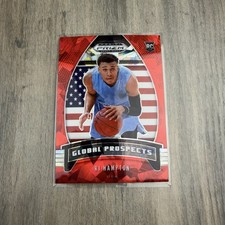 RJ Hampton Prizm Draft Picks 2020 RC Rookie Global Prospects Red Ice Prizm
