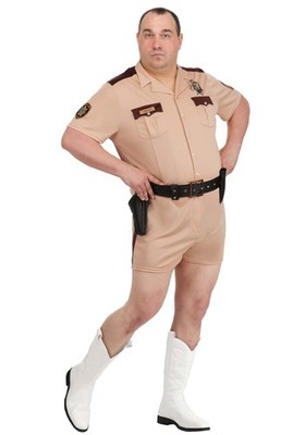 Plus Size Reno 911 Lt Dangle Men's Costume