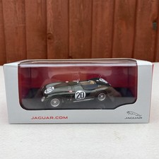 Ixo Jaguar XK120 (Dealer Box) C TYPE #20 Green Diecast 1:43 MIB In Case
