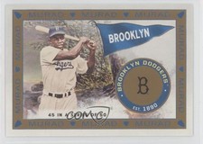 2021 Topps Allen & Ginter's T51 Murad Reimagined Jackie Robinson #MR-45 HOF x0y