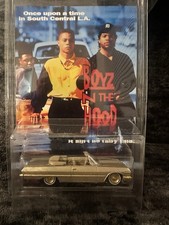 Custom Hot Wheels Boyz N The Hood 63 Impala Movie Car Real Riders On Custom Card