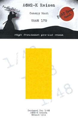 Dead Design 1/48 A6M2-K REISEN CANOPY PAINT MASK Eduard