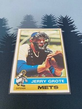 1976 Topps - Jerry Grote #143 - FREE SHIPPING