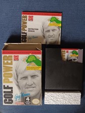 Greg Norman's Golf Power (Virgin Games, 1992) NES Game w/ Box & Manual ~ Working