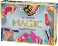 Thames Kosmos Magic Silver Edition Kit 100 Tricks with 24 Props Ages 8