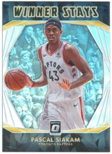 Pascal Siakam - Toronto Raptors - HOLO - 2021 Donruss Optic - Winner Stays -#13