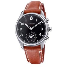 Image of Kronaby S0729/1 Men's Apex Smartwatch Brown Strap