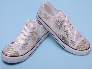 bling wedding sneakers