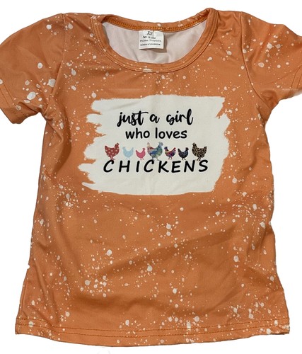 NEW Boutique Chicken Farm Tunic & Flared Leggings Girl Outfit Set - Picture 2 of 7