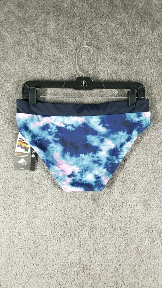 Parte inferior de bikini Avia para mujer talla XL 16/18 tie dye tiro medio azul/multi nuevo con etiquetas baño Foto 2 de 4