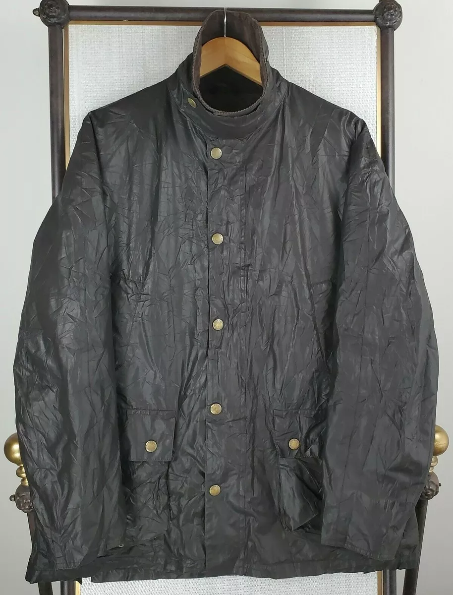 BARBOUR Size XL Mens Carbon Heritage Bedale Waterproof Black Field Jacket  Coat | eBay