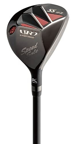 Kasco - 【kasco】UFO Speed by POWER TORNADO 55 S Kasco UFO Speed by Power Tornado Utility Hybrid #55 Falcon