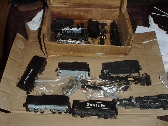 ho trains parts lot used