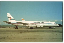 Postcard Airline SPANTAX Convair CV 990A EC-BQQ U.S.P. Special Edition AUC1.
