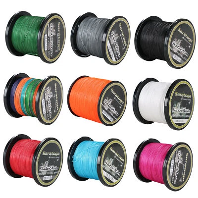 DORISEA 8 Strands Multi-Color/Yellow/Green Power Dynema Braided Fishing Line 100M-2000M