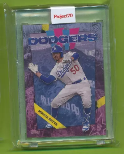 2021 Topps Project 70 - Mookie Betts (#1)  Dodgers