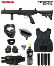 Maddog Tippmann Stormer Tactical Protective CO2 Paintball Gun Starter Pack