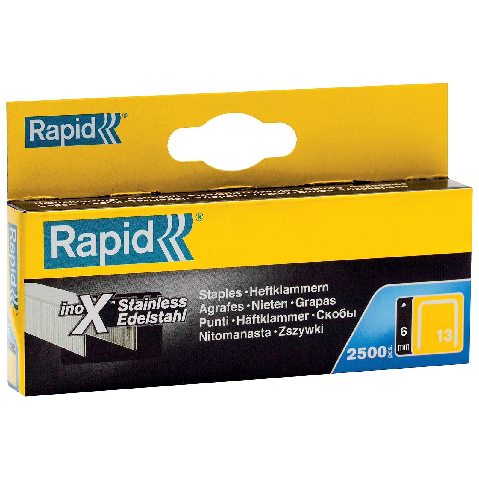 Быстросъемные скобы из нержавеющей стали для текстиля Тонкая проволока 13 Длина ножки 6 мм Sta 9590₽