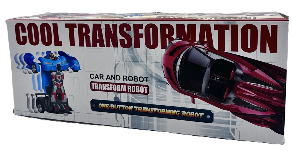 BCP Cool Transformation Kid's Radio Control One-Button Transforming Robot - Image 2 of 4