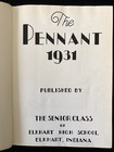 1931 “The Pennant” Elkhart High School Yearbook, Elkhart, Indiana — photo 4