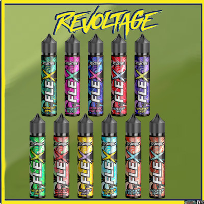 Revoltage FLEX Longfill Aroma 10ml - Aromakonzentrat für 75 ml - 14 Sorten