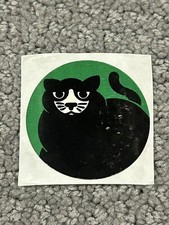 Rare Vintage Cat Sticker Sheet
