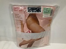 3 Pack Vintage JCPenney Pantyhose NOS: Queen Tall Off Black 5  7 , 155 lbs 