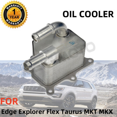 クローラー NEW Engine Oil Cooler For Edge Explorer Flex Taurus MKT MKX