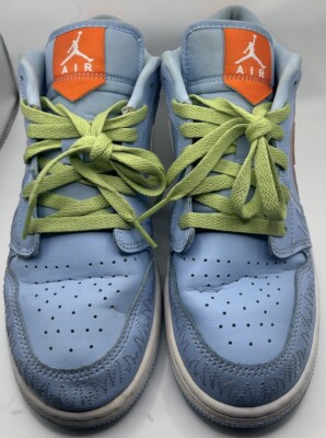 Nike Air Jordan 1 Mid “Blue Stitch” Shoes DO8227-400 Sail