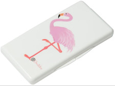 Uber Mom Flamingo Wipe Box, White