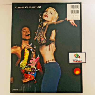 Madonna The Girlie Show photo book + CD(Unreleased tracks