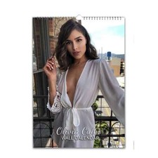 Sexy Hot Olivia Culpo Full Photo 2027/28 personalised Calendar Choose Start