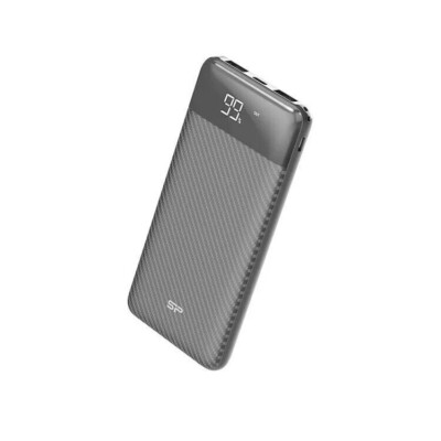 OIZNIAT Power Bank 10000mAh Portatile – Caricabatterie Di Riserva Compatto Nero