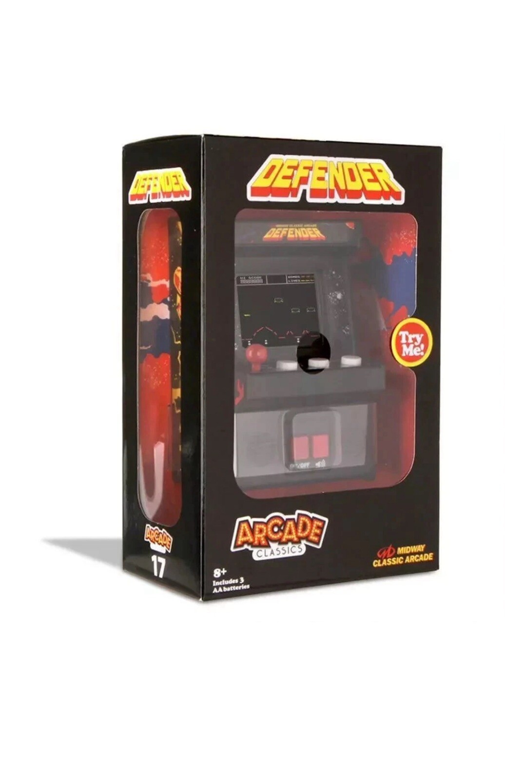 Mini Arcade Classics Defender #17 Handheld Retro Gameplay Ba