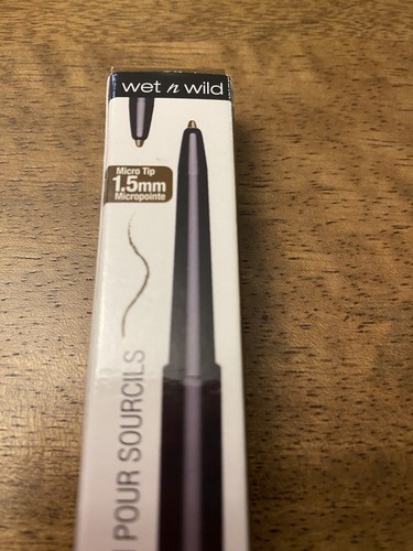 WET N WILD | Ultimate Brow Micro Tip Brow Pencil 1.55mm #645A Soft Brown | NEW! - Picture 5 of 6