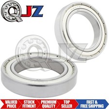  2-Pack 6907-ZZ Radial/Deep Groove Ball Bearing 35mm x 55mm x 10mm Metal Shield