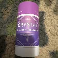 Crystal Lavender  Rosemary Magnesium Deodorant No Aluminum 2.5 oz