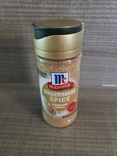 McCormick Finishing Sugar Gingerbread Spice 3.81 oz Limited Edition. Christmas. 