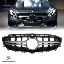 Front Bumper Grille For 2016-2020 Mercedes W213 E300 E400 E550 Amg Style Sliver Front Bumper Grille For 2016-2020 Mercedes W213 E300 E400 E550 Amg Style Sliver
