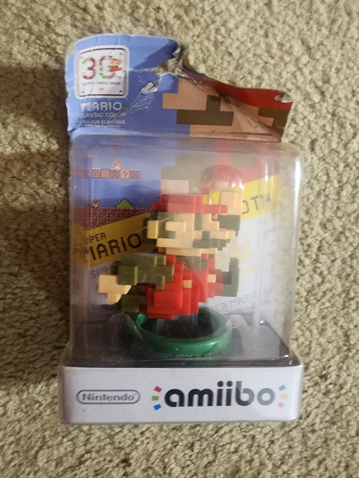 Nintendo Amiibo 8-Bit Mario Classic Color 30th Anniversary | eBay