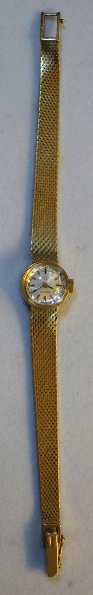 Beautiful 1967 Omega Vintage 10kGF Manual Wind Ladies Watch. Sets, winds & runs! Vintage 1967 OMEGA 14K Yellow Gold Women main image 4