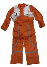 Disney Star Wars X-Wing Pilot Flight Suit Costume Kids Size 7/8 *See Description