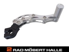 Tuning Kickstarter passend für Simson  S51 S50 Alu CNC Kickstarterhebel silber