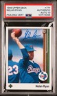 1989 Upper Deck NOLAN RYAN w/Football #774 Signed AUTOGRAPHED PSA DNA AUTO 10