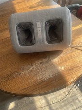 Brookstone Dynamic Squeeze Foot Massager Foot Rest Combo