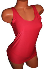 NWT No Boundaries Spaghetti Strap Melon Camisole Rib Tank Top Size M 7-9