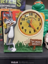 Janex Warner Bros. Bugs Bunny 1974 Vintage  Talking Alarm Clock  Untested