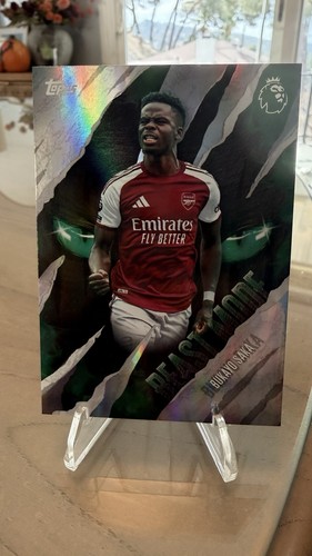2026-27 Topps Flagship Premier League Bukayo Saka Beast Mode #BM2