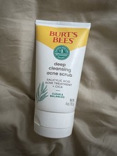 Burt s Bees Deep Cleansing Acne Scrub With Salicylic Acid, 4 oz. Exfoliating